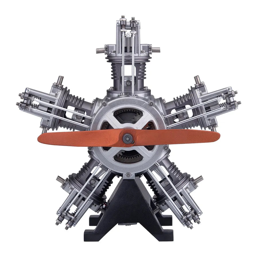 5 Cylinder Radial Engine Model